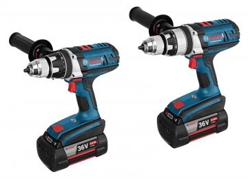 Bosch GSR 36 VE-2-LI Profesyonel 36 Volt 4.0 Amper Lityum Çift Akülü Vidalama Makinası