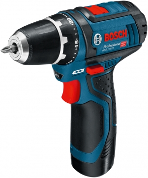 Bosch Professional GSR 12 V-15 2 Ah Çift Akülü Delme/Vidalama - Çantalı