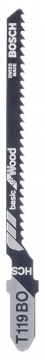 Bosch T 119 BO Basic for Wood 5\'li