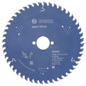 Bosch Expert for Wood 190*30 mm 48 Diş