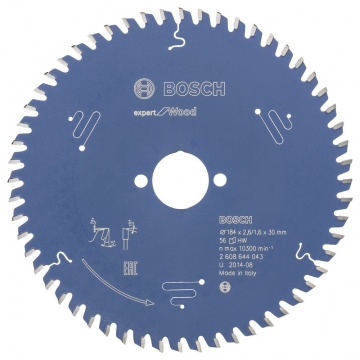 Bosch Expert for Wood 184*30 mm 56 Diş