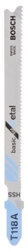 Bosch T 118 A Basic for Metal 25\'li