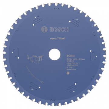 Bosch Expert for Steel 235*25,40 mm 48 Diş