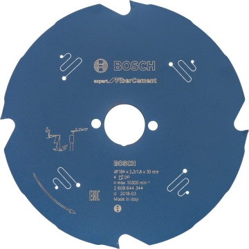 Bosch Expert for Fiber Cement 184*30 4 Diş