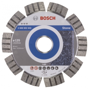 Bosch Best for Stone 125 mm