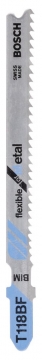 Bosch T 118 BF Flexible for Metal 100\'lü