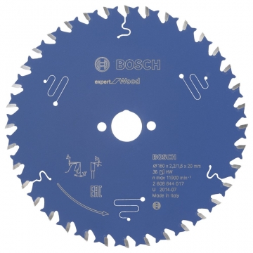 Bosch Expert for Wood 160*20 mm 36 Diş
