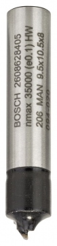 Bosch Standard W ÇeyrekParmak Freze 8*9,5*41mm