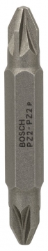 Bosch Çift taraflı uç PZ2xPZ2*45 mm 1\'li