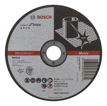 Bosch 150*1,6 mm Expert for Inox Düz