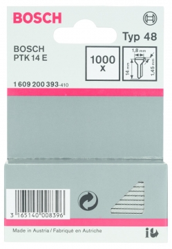 Bosch Zımba Çivisi 14mm PTK 14/3,6 V