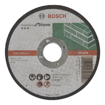 Bosch 115*3,0 mm Standard for Stone Düz