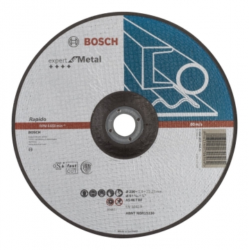 Bosch 230*1,9mm Expert for Metal Rap. Bombeli