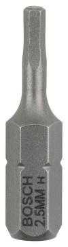 Bosch ExtraHard HEX2.5*25 mm 3\'lü