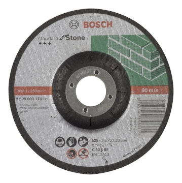 Bosch 125*2,5 mm Standard for Stone Bombeli