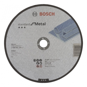 Bosch 230*3,0 mm Standard for Metal Düz