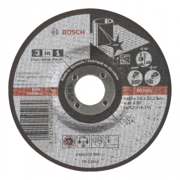 Bosch 125*2,5 mm 3in1 Disk