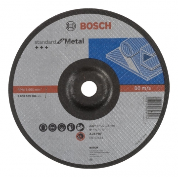 Bosch 230*6,0 mm Standard for Metal