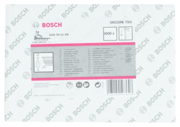 Bosch GSN 90-21DK Çivi  75mm 3000li Düz ÇinkoK