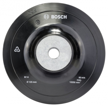 Bosch 125 mm M14 Fiber Disk için Taban