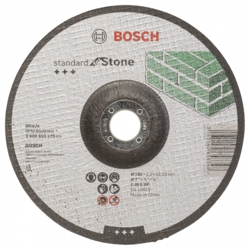 Bosch 180*3,0 mm Standard for Stone Bombeli