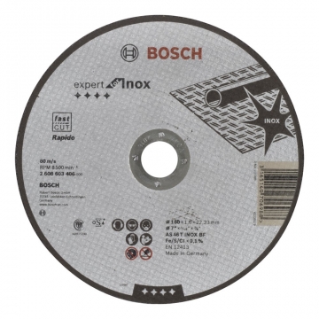 Bosch 180*1,6 mm Expert for Inox Rapido Düz