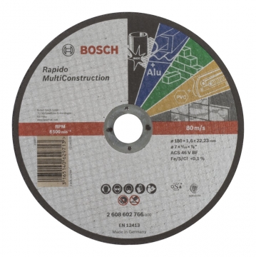 Bosch 180*1,6 mm Rapido MultiConstruction