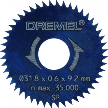 DREMEL ® Yarık/Çapraz Kesim Bıçağı 31,8 mm (546)