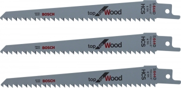 Bosch KEO 3\'lü Ahsap bıçak seti