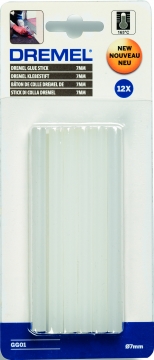 DREMEL ® 7 mm Çok Amaçlı Yüksek Sıcaklık Tutkal Çubukları (GG01)