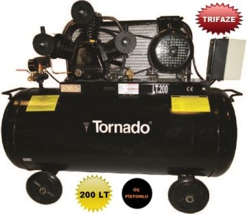 Tornado 200 Lt. Hava Kompresörü